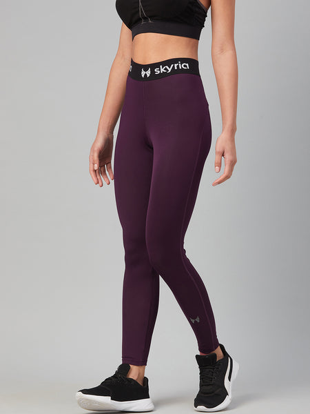 Skyria Mia Leggings - Mulberry Wine