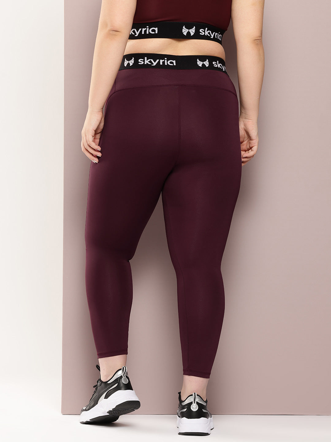 Skyria Mia Leggings - Wine