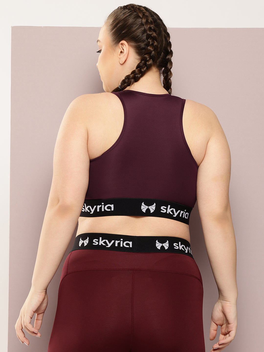 Skyria Mia Leggings - Wine