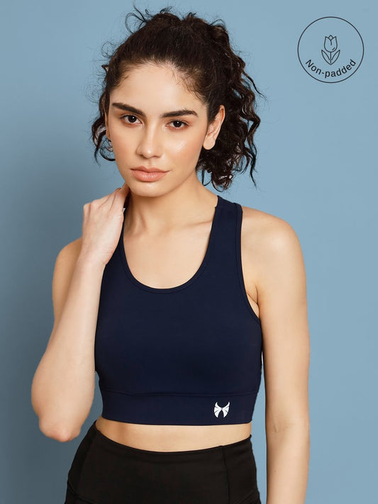 Skyria Element Sports Bra - Peacock Blue