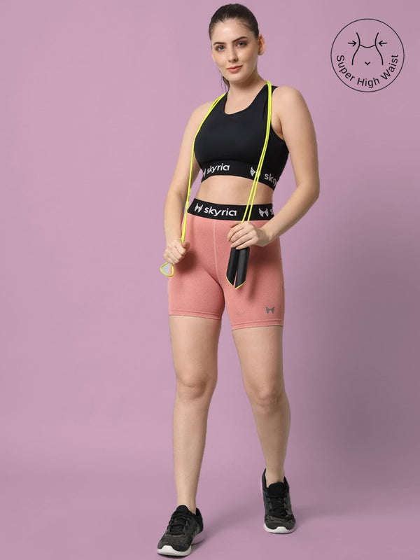 Skyria Mia Shorts - Pink Melange