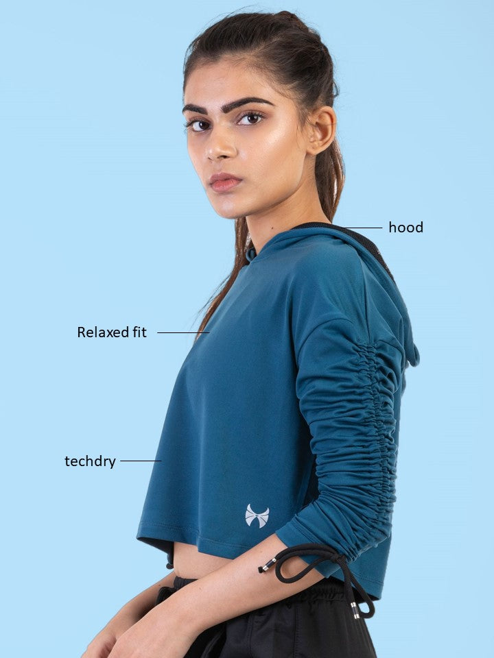 Skyria Clio Pullover - Tuscan Teal