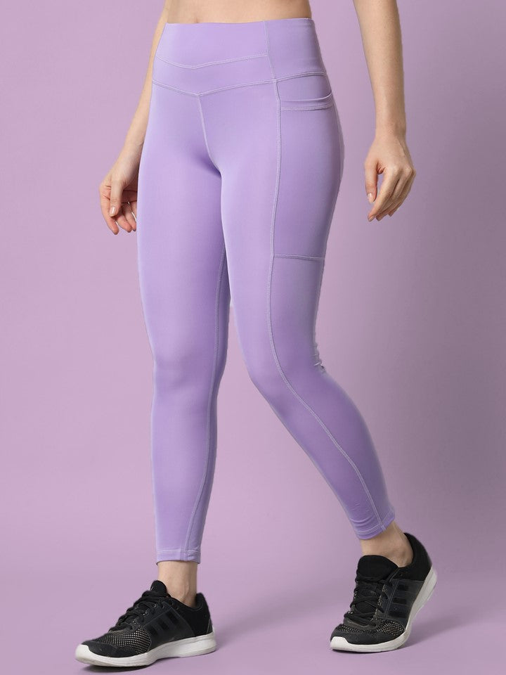 Buy Aster Purple Leggings for Women by ONLY Online | Ajio.com
