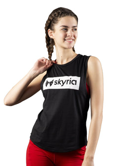 Black Tank Top for Gym