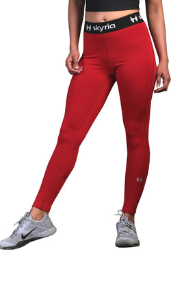red gym wear for women